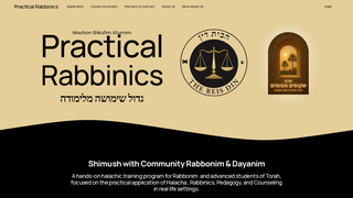 Thumbnail of practicalrabbinics.com