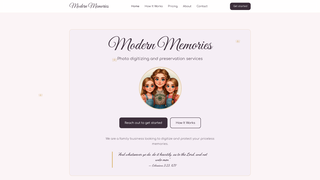 Thumbnail of themodernmemories.com