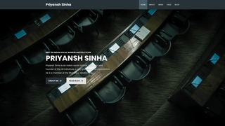 Thumbnail of priyanshsinha.com