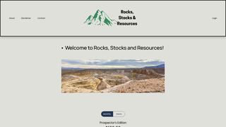 Thumbnail of rocksstocksandresources.com