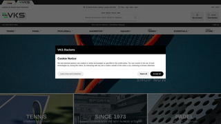 Thumbnail of vksrackets.com