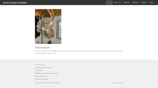 Thumbnail of bucks-n-blades-taxidermy.com