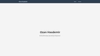 Thumbnail of ozanhasdemir.com