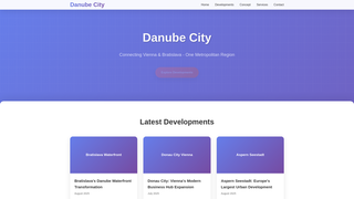 Thumbnail of danubecity.com
