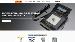 Screenshot of telosinstruments.com