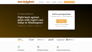 Thumbnail of antsrodentswashington.com