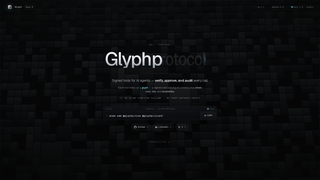 Screenshot of glyphp.com