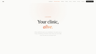 Screenshot of cueaba.com