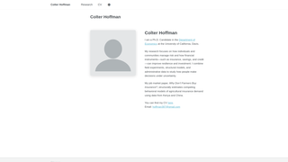 Thumbnail of colterhoffman.com