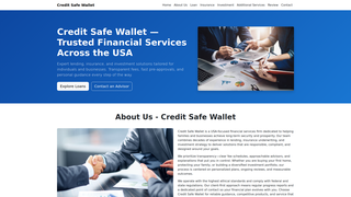Thumbnail of creditsafewallet.com