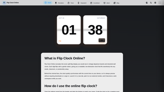Thumbnail of flipclockonlines.com