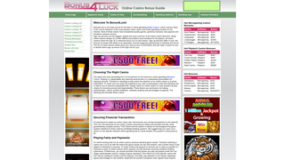 Thumbnail of bonus4luck.com