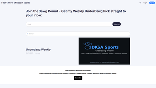 Thumbnail of idksasports.com