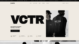 Screenshot of vctrsport.com