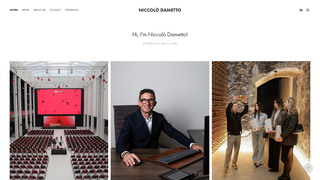 Thumbnail of niccolodametto.com