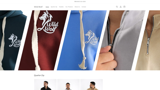 Thumbnail of wildwolfwear.com