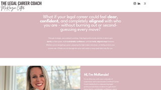 Thumbnail of thelegalcareercoach.com