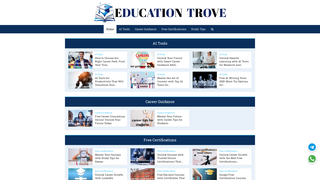 Thumbnail of educationtrove.com