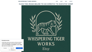 Thumbnail of whisperingtigerworks.com
