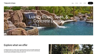 Thumbnail of tidepoolsandspas.com