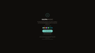 Screenshot of kaspabeat.com