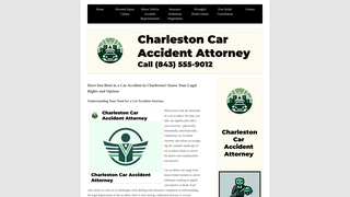 Thumbnail of charlestoncaraccidentattorney.net