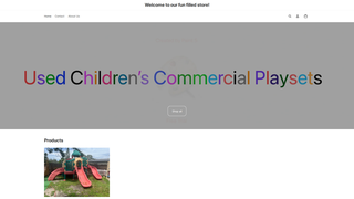 Thumbnail of usedchildrenscommercialplaysets.com