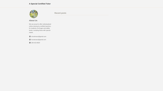Thumbnail of aspecialcertifiedtutor.com