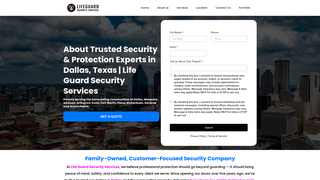 Thumbnail of lifeguardsecuritytexas.com