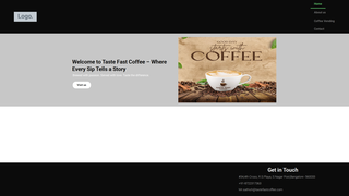 Thumbnail of tastefastcoffee.com
