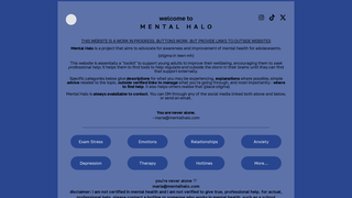 Thumbnail of mentalhalo.com