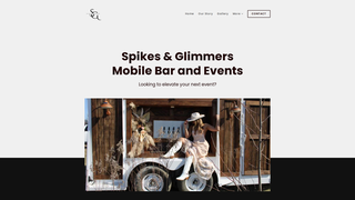 Thumbnail of spikesandglimmersmobilebars.com