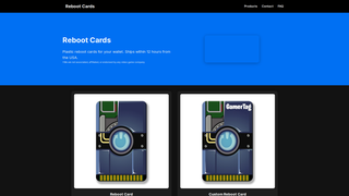 Thumbnail of rebootcards.com