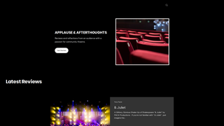 Thumbnail of applauseandafterthoughts.org