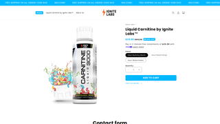 Thumbnail of shopignitelabs.com