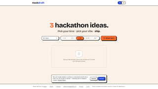 Screenshot of hackdraft.com
