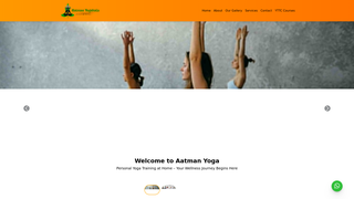 Thumbnail of aatmanyogshala.com