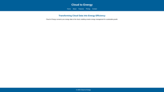 Thumbnail of cloudtoenergy.com