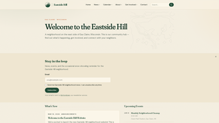 Screenshot of eastsidehillec.com