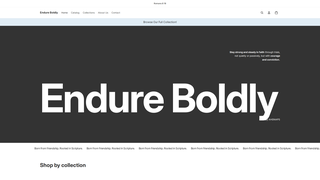 Thumbnail of endureboldly.com