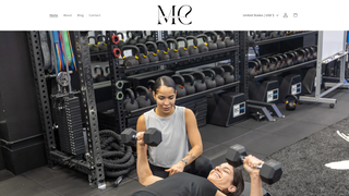 Screenshot of marcellyfitness.com