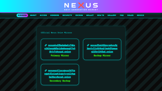 Thumbnail of nexusmarketdarknet.net
