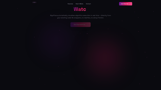 Screenshot of algoflows.net