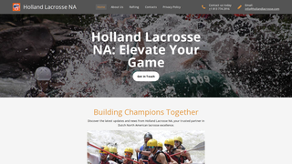 Thumbnail of hollandlacrosse.com