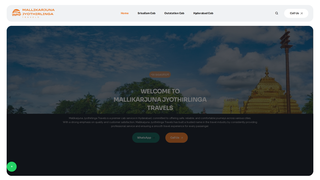 Thumbnail of mallikarjunajyotirlingatravels.com