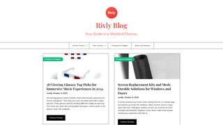 Thumbnail of rivlyblog.com