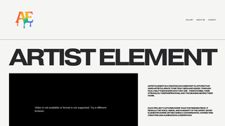Thumbnail of artistelement.com