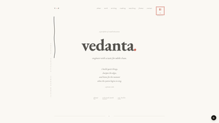 Screenshot of vedantasp.com