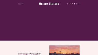 Thumbnail of melodyfederermusic.com