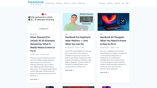 Thumbnail of famousphone.com